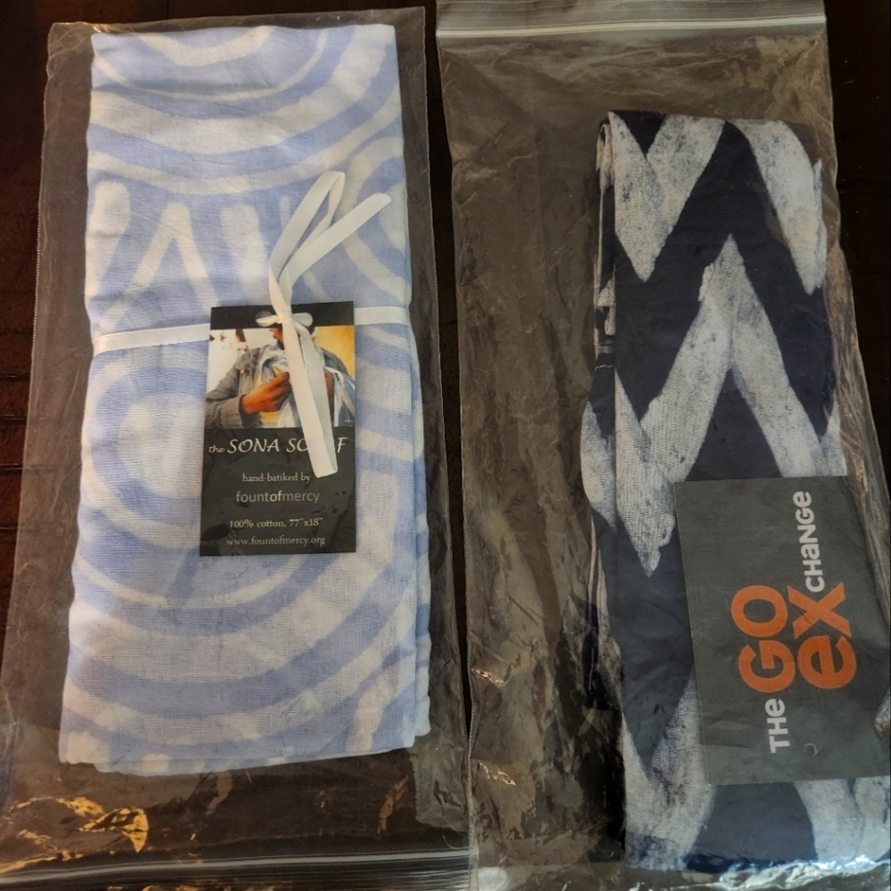 Fair trade scarves